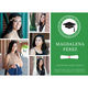 Grad Stamp Photo Graduation Announcements Image 9 of 13
